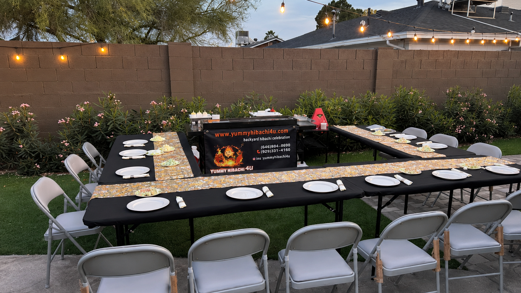 Arizona Hibachi at Home Menu